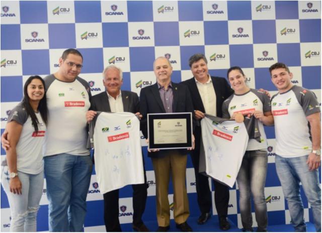 Scania renova patrocínio à CBJ por mais um ciclo olímpico
