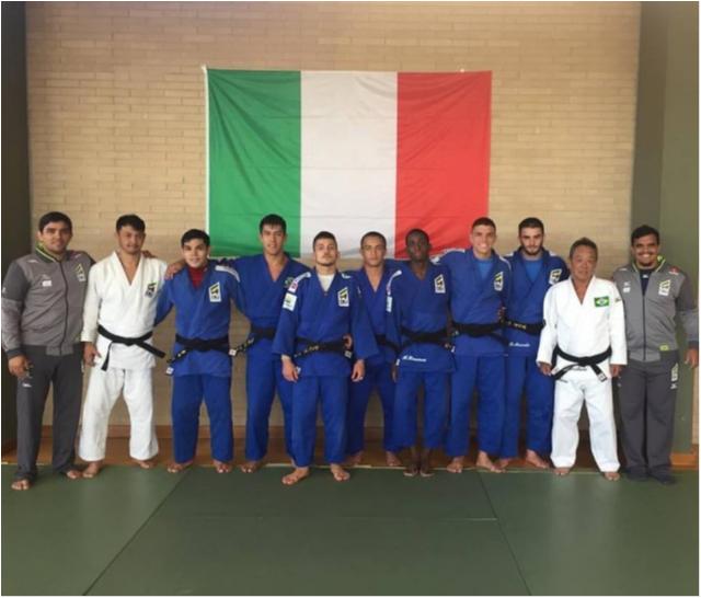 Equipe masculina treina em Roma para Aberto deste final de semana