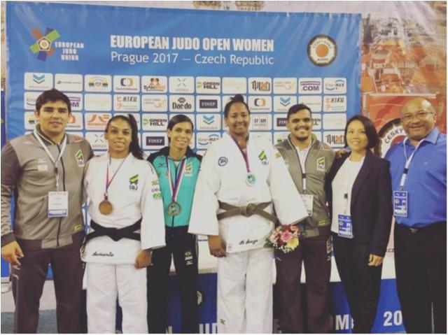 Brasil fecha Aberto Feminino de Praga com dois ouros e uma prata