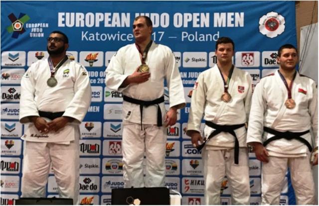 Ruan Isquierdo é prata no Aberto Europeu de Katowice