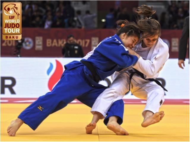 Ligeiro Stefannie Koyama é ouro no Grand Slam de Baku