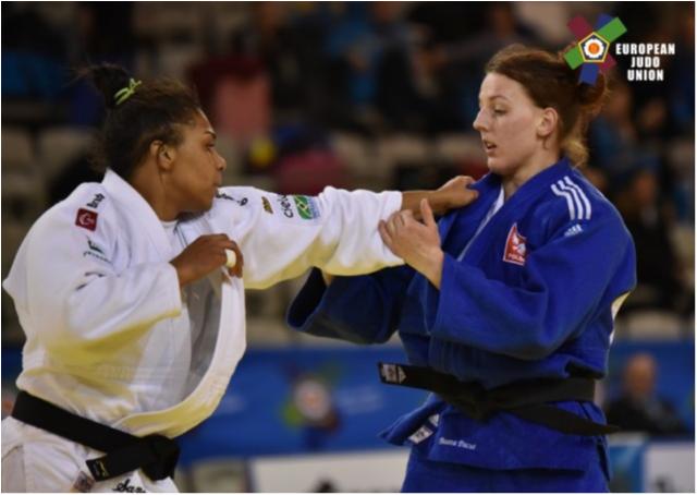 Samanta Soares fica em quinto e Brasil fecha Baku com um ouro de Stefannie Koyama (48kg)