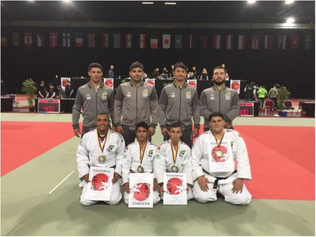 Em Bremen, Sub 18 masculina arremata quatro pódios