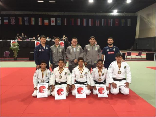 Judocas do Sub 21 faturam cinco medalhas na Copa Internacional de Bremen