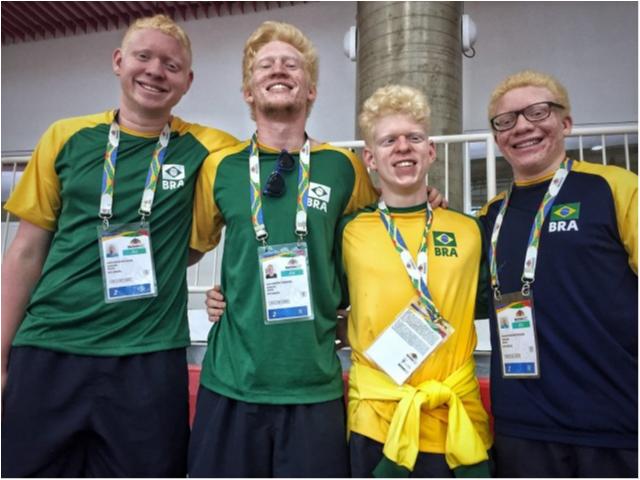 Quarteto albino brilha no Parapan de Jovens e se tornam esperanças do judô para 2020