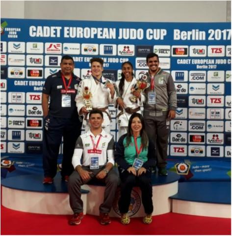 Brasil conquista um ouro e uma prata no primeiro dia de Copa Europeia Sub 18, em Berlim