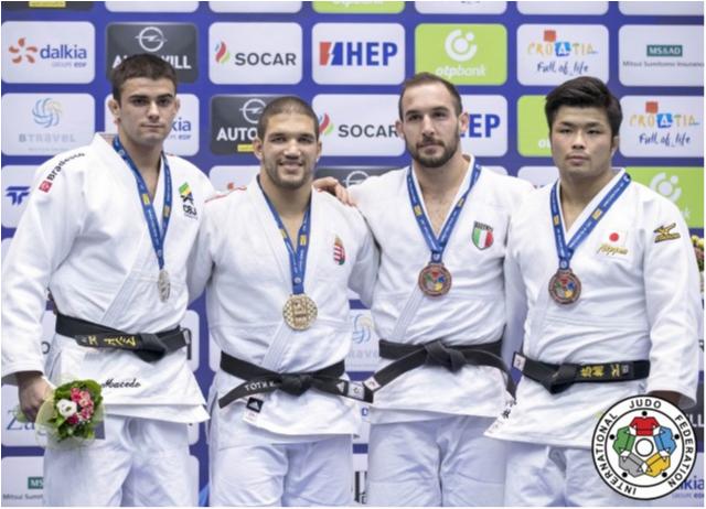 Rafael Macedo conquista a prata e Brasil encerra o Grand Prix de Zagreb com cinco pódios
