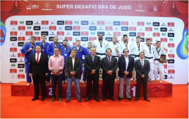 Brasil vence Alemanha por 4 a 2 e é campeão do Super Desafio BRA de Judô em Belo Horizonte