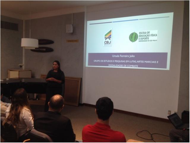 Pesquisadora da USP ministra palestra para técnicos e árbitros do Grand Prix Misto Sub 21