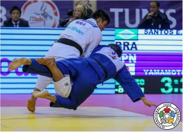 Eduardo Yudy leva o bronze no Grand Prix de Túnis, segunda medalha do Brasil na competição