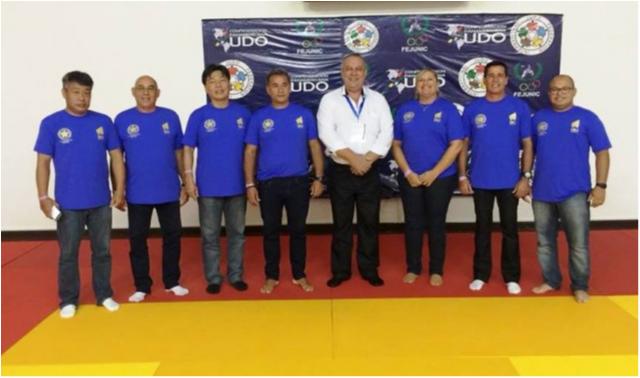 Presidente da CBJ e árbitros brasileiros participam de Seminário de Arbitragem da FIJ, na Nicarágua