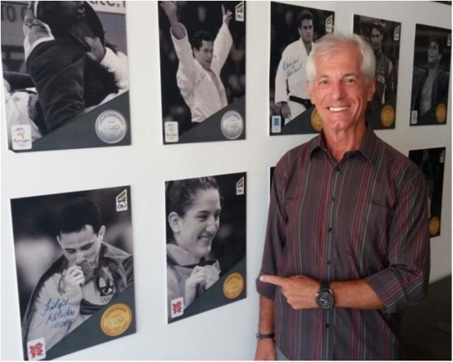 Centro Pan-Americano de Judô recebe visita do presidente da Sogipa