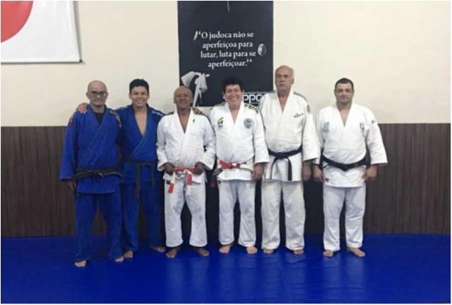Em Goiás, herdeiro de Lhofei Shiozawa compartilha conhecimento em treinamento na Associação Esportiva Ippon
