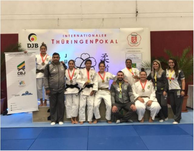 Seleção júnior conquista seis medalhas na Copa Internacional de Thuringia, na Alemanha