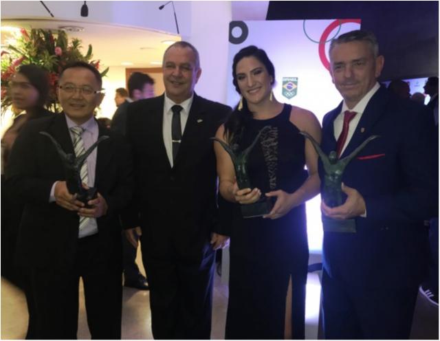 Silvio Acácio parabeniza judocas homenageados no Prêmio Brasil Olímpico