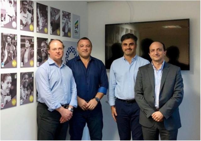 CBJ recebe visita de representantes da Fundação Desporto, de Portugal 
