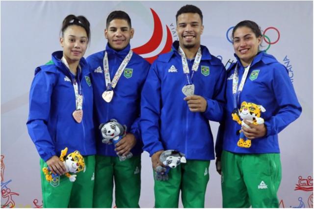 Judocas brasileiros conquistam mais duas pratas e dois bronzes no segundo dia de Jogos Sul-Americanos
