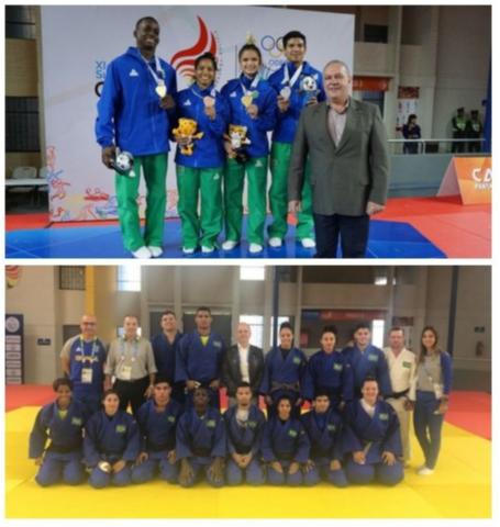 Autoridades de COB e CBJ acompanham Time Brasil nos Jogos Sul-Americanos de Cochabamba 2018