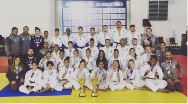 Base do judô brasileiro conquista 56 medalhas em três dias de disputas continentais