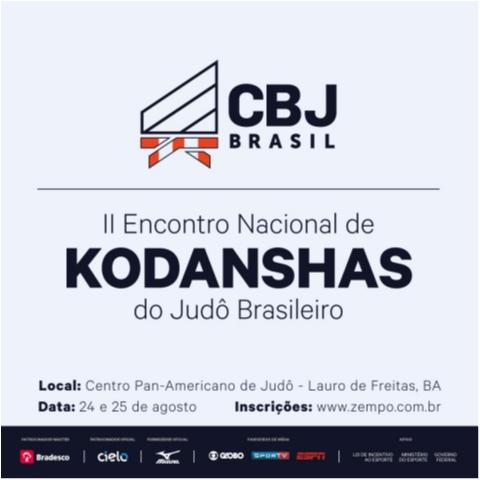 Centro Pan-Americano de Judô receberá II Encontro Nacional de Kodanshas 