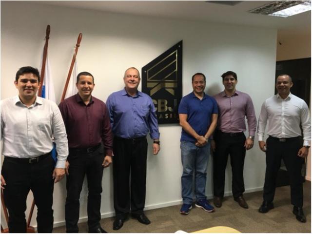 CBJ recebe visita do ministro do Esporte, Leandro Cruz