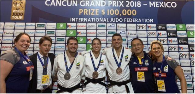 Brasileiros conquistam mais três medalhas no segundo dia de Grand Prix de Cancún