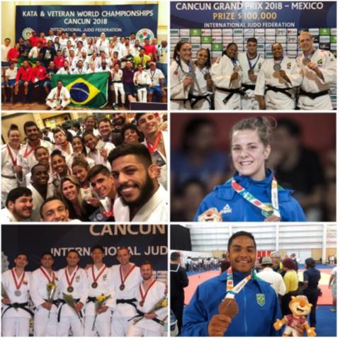 Do Sub-18 aos Veteranos, judô brasileiro conquista 70 medalhas em competições de vários níveis durante o mês de outubro