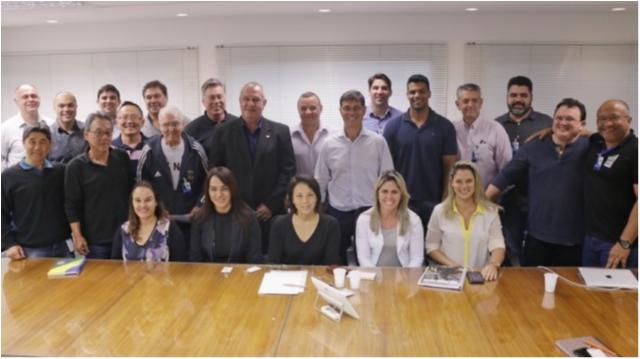 Lideranças do judô e do Comitê Olímpico do Brasil reúnem-se para alinhar planejamento da seleção rumo a Tóquio 2020