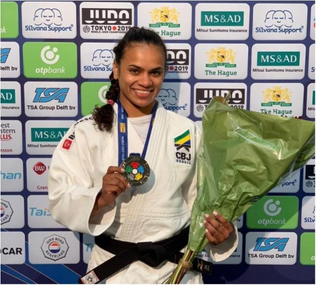 Judô do Brasil abre Grand Prix de Haia com prata de Eleudis Valentim