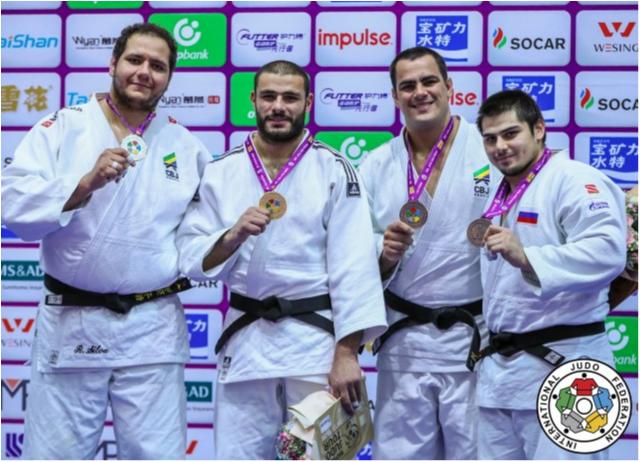 Judô brasileiro encerra temporada 2018 com três pódios no World Masters