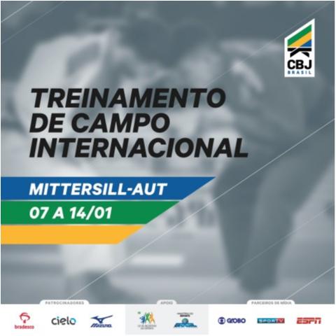 Temporada 2019 do judô brasileiro começa com treinamento de campo internacional na Áustria