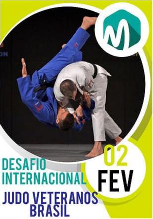 Judocas veteranos do Brasil se mobilizam para treinão simultâneo no dia 02 de fevereiro por todo o país