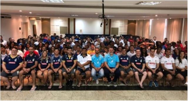 Judocas das classes Sub-18 e Sub-21 assistem à palestra de prevenção ao doping