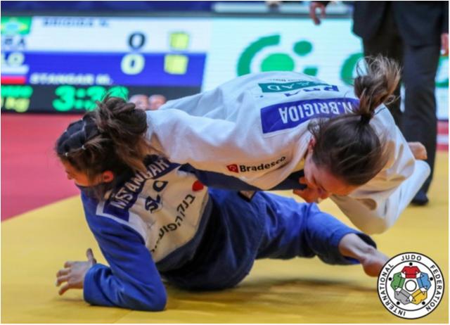 Nathália Brígida é bronze no Grand Prix de Tel Aviv e garante primeira medalha brasileira em 2019