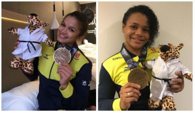 Larissa Pimenta e Ellen Santana garantem dobradinha de ouro para o Brasil no Aberto de Lima