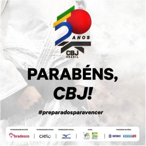 Confederação Brasileira de Judô celebra 50 anos de fundação 