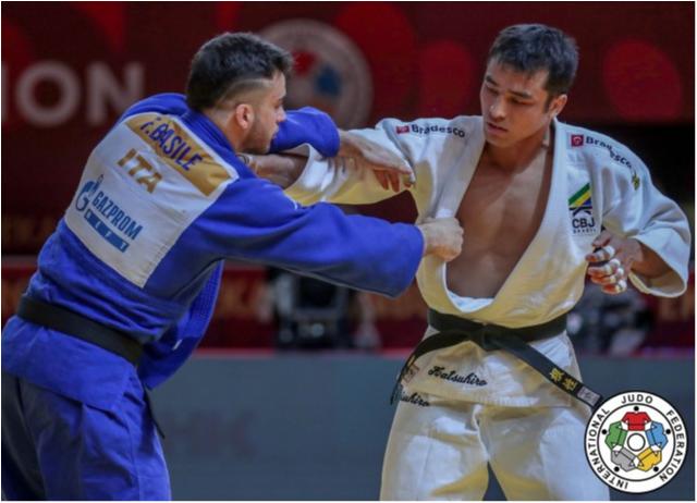 Maria Portela, Marcelo Contini e Eduardo Barbosa representaram o Brasil no segundo dia de Grand Prix de Tbilisi
