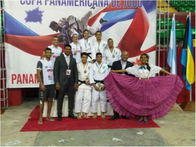 Brasil fecha Copa Pan-Americana de Judô com sete pódios