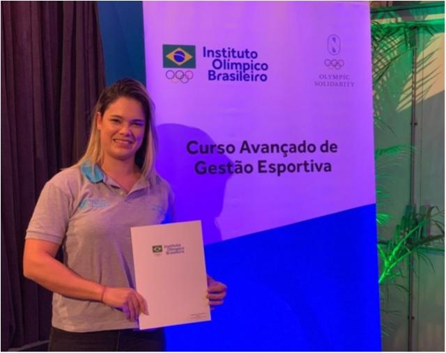 Colaboradora da CBJ conclui Curso Avançado de Gestão Esportiva do Comitê Olímpico do Brasil