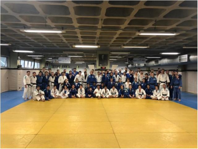 Seleção argentina de judô treina no Minas Tênis Clube em preparação para Lima 2019