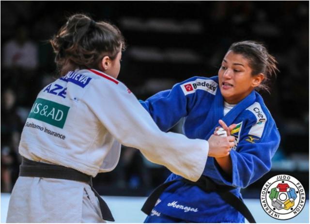 Sarah Menezes conquista um bronze para o Brasil no primeiro dia do Grand Prix de Montreal