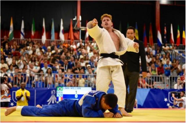 Willian Lima e Sibilla Faccholli fazem dobradinha de bronze para o judô na Universíade