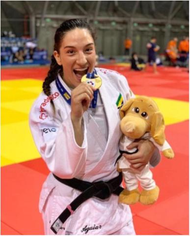Em último teste para Pan e Mundial, Mayra Aguiar bate japonesa na final e é campeã do Grand Prix de Budapeste