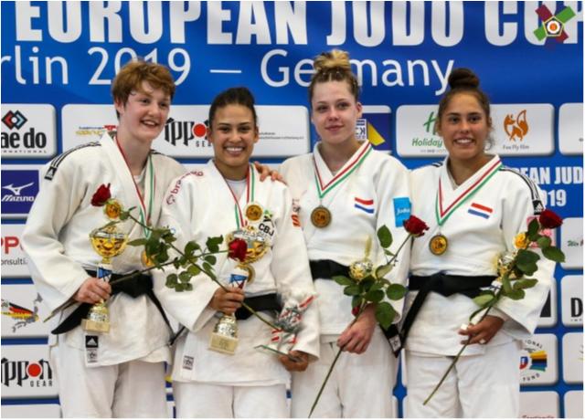 Vitória Andrade é ouro na Copa Europeia Sub-21 de Berlim