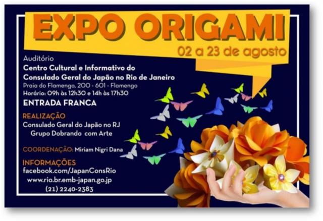 Expo Origami abre celebrações do Mês do Japão no Rio de Janeiro