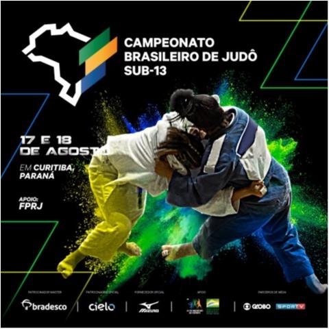 Campeonato Brasileiro Sub-13 de judô tem seus confrontos definidos