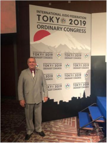 Presidente Silvio Acácio Borges representa a CBJ na Assembleia Ordinária da FIJ, em Tóquio