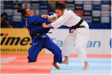 Eleudis Valentim não passa por americana e despede-se do Mundial de Tóquio na primeira rodada