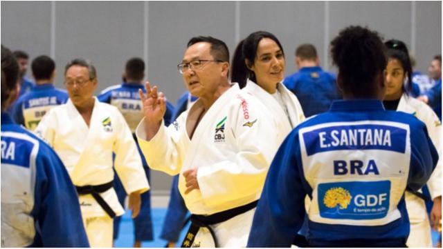 Seleção treina em Brasília e recebe boas vindas do presidente da CBJ