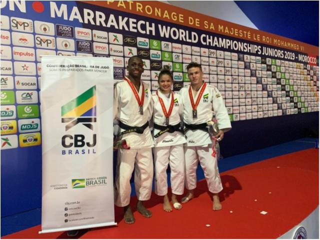Willian Lima (66kg) é campeão mundial Júnior em Marraquexe; Marcelino (66kg) e Pimenta (52kg) ficam com bronze